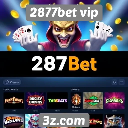 Variedade de jogos disponíveis na plataforma 2877bet vip